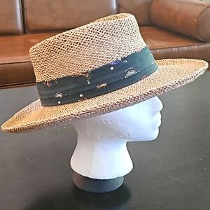 SCALA PRO SERIES HANDMADE Summer straw hat L/XL